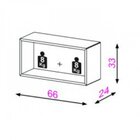Nicho Retangular 99cm Tb157 Dalla Costa