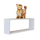 Nicho Retangular Branco Para Quarto Sala Cozinha Banheiro