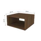 Nicho Retangular Cubo Ameixa Negra