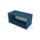 Nicho Retangular Glas Azul