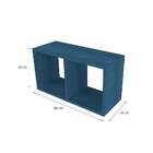 Nicho Retangular Nidi Azul