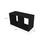 Nicho Retangular Nidi Preto