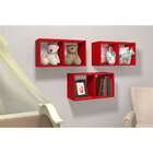 Nicho Retangular Nidi Vermelho