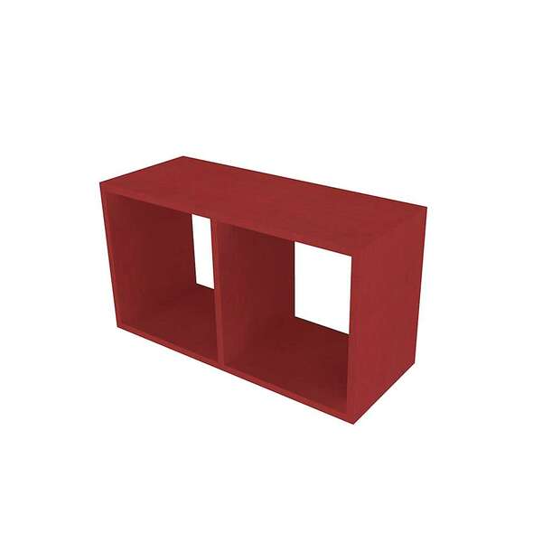 Nicho Retangular Nidi Vermelho