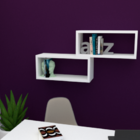 Nicho Retangular Preto