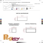 Nicho Retangular Preto