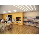 Nicho Retangular Prime 1 Porta Branco 35x70x30cm Vtec