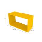 Nicho Retangular Zalf Amarelo