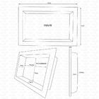 Nicho Simples 30x50cm Branco 9010