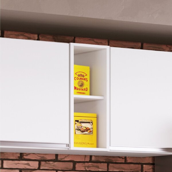 Nicho Superior Para Cozinha 20 Em Mdp Athena 60cm X 20cm X 32