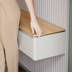 Nicho Suspenso Curvo 1.4 Com Portas  Linea Brasil