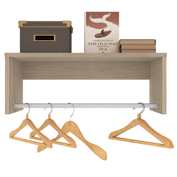 Nicho Suspenso Dakar Com Cabideiro Carvalho - D'rossi