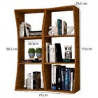 Nicho Suspenso Isis Canela Rústico - Art Panta