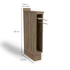 Nicho Toalheiro Bruges Nogal