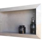 Nicho Todo Em Porcelanato Borda Diamante 60x40 Cinza