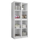 Nicho Torre Multifuncional Para Lavanderia Branco Caemmun