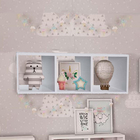 Nicho Triplo 70x30x20 Branco Em Mdf