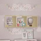 Nicho Triplo 70x30x20 Natural Em Mdf