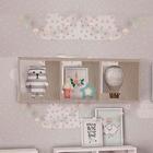 Nicho Triplo 90x30x20 Madeirado Em Mdf