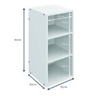 Nicho Vertical 2 Prateleiras  Branco Tx