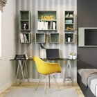 Nicho Vertical 2 Prateleiras  Verde Bellagio