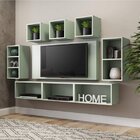 Nicho Vertical 2 Prateleiras  Verde Bellagio