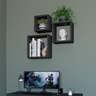 Nichos Quadrados Elegante Decorativo Hall De Entrada Quarto S