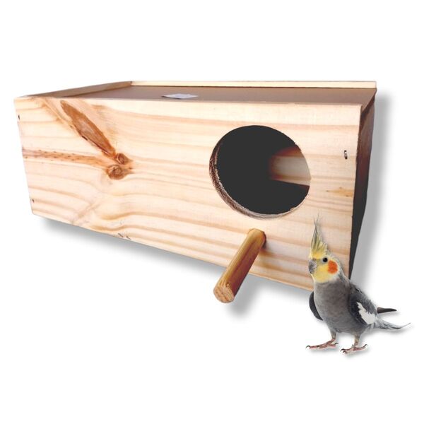 Ninho Madeira Pinus Para Calopsita | Leroy Merlin