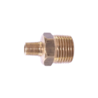 Niple 1/2" X 1/8" Latão Rosca Npt