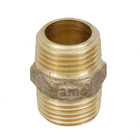 Niple Duplo Latão Roscável Água Quente e Fria 15mm ou 1/2" Ramo