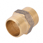 Niple Duplo Latão Roscável Água Quente e Fria 35mm ou 1.1/4" Ramo