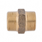 Niple Duplo Latão Roscável Água Quente e Fria 35mm ou 1.1/4" Ramo