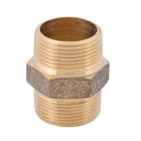 Niple Duplo Latão Roscável Água Quente e Fria 35mm ou 1.1/4" Ramo