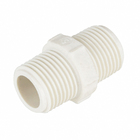 Niple Paralelo PVC Roscável 1/2" 20mm 20 Peças Plastilit