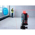 Nível A Laser 3 Linhas 30 Metros Vermelho Bosch Gll3-80 C 060