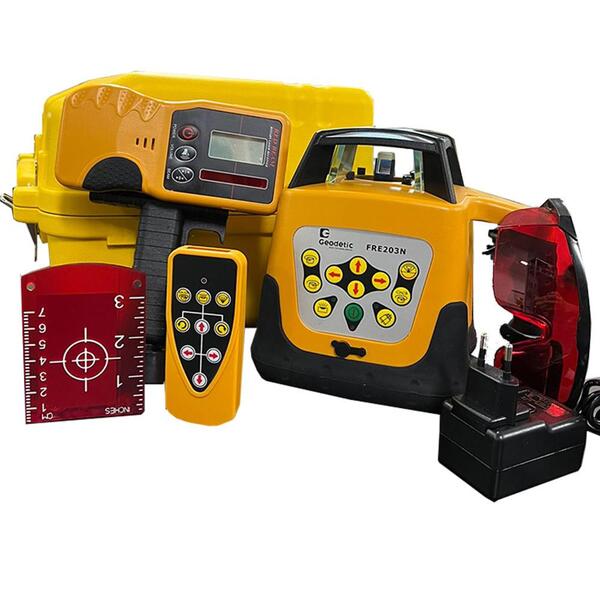 Nível À Laser Giratório Geodetic Fre203n - Alta Precisão Para