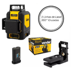 Nível A Laser Recarregável 30m 3 Linhas Verde Nlr 030 Vonder