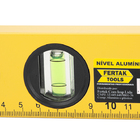 Nível Alumínio Reforçado Profissional 12'' 30cm Três Bolhas