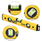 Nível Alumínio Reforçado Profissional 12'' 30cm Três Bolhas