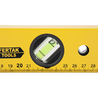 Nível Alumínio Reforçado Profissional 12'' 30cm Três Bolhas