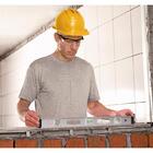 Nivel De Aluminio 350mm Corpo Perfil Em I Com Protecao Nas Ex