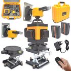 Nível Laser Profissional 4D 16 Linhas Suporte 2 Baterias Top