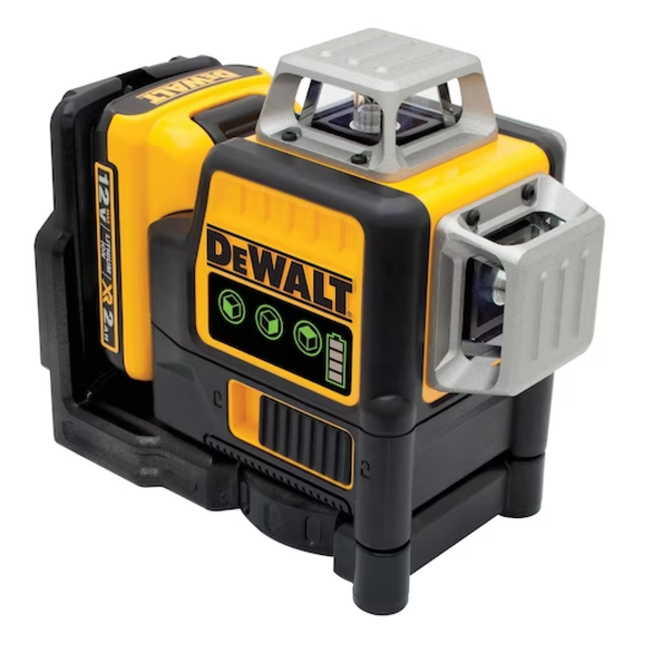 Nível Laser Verde 3x360 12v C/ Carreg. E Bat. Dewalt Dw089lg
