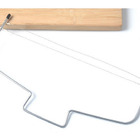 Nivelador Cortador Fatiador De Bolos Em Aço Inox Fio Duplo