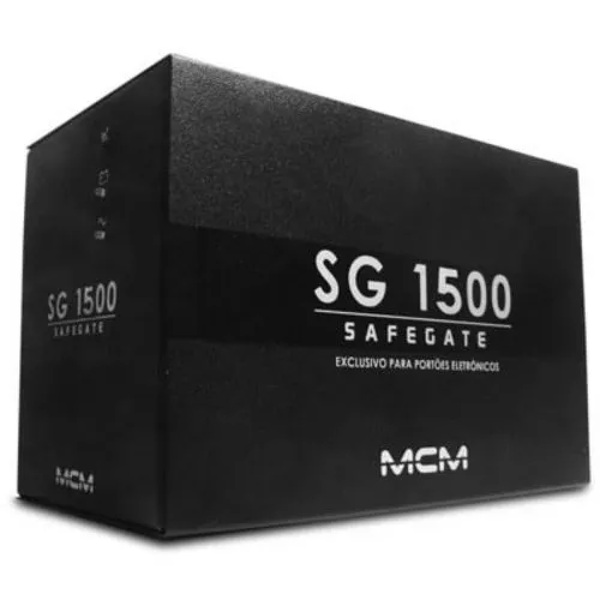 Nobreak Para Portão Eletrônico Mcm Sg 1500 Safe Gate Ups0191