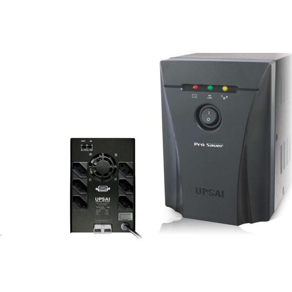 Nobreak Pro Saver 1800va Bivolt X 115v 2ba 6 Tomadas - Upsai