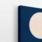 Noite Montanha Minimalista Colorido Quadro Canvas 60x40cm