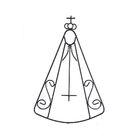 Nossa Senhora Aparecida Quadro De Parede Arte Em Ferro Linda