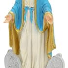 Nossa Senhora Medalha Milagrosa 10x7x21cm