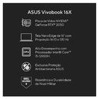 Notebook Asus Vivobook 16x, Intel Core I5 12450h, 8gb, 512gb